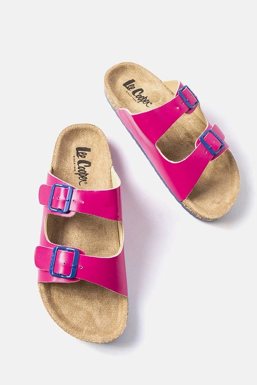Chanclas de corcho rosas, "Lee Cooper...