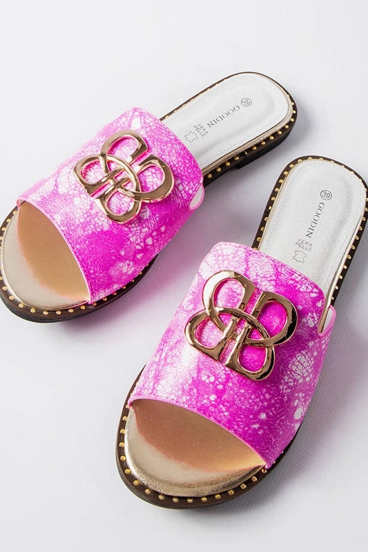 Chanclas de mujer Lea color rosa con...