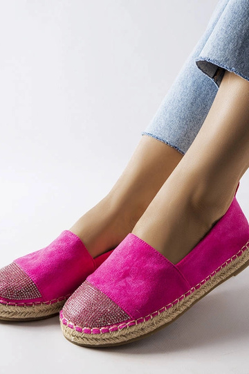 Alpargatas de plataforma Magali rosa 2