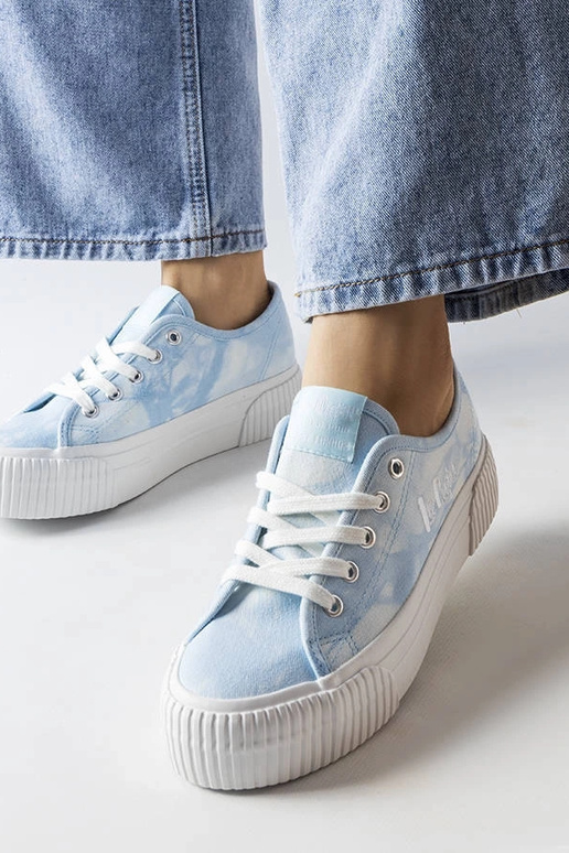 Zapatillas deportivas azules Lee...