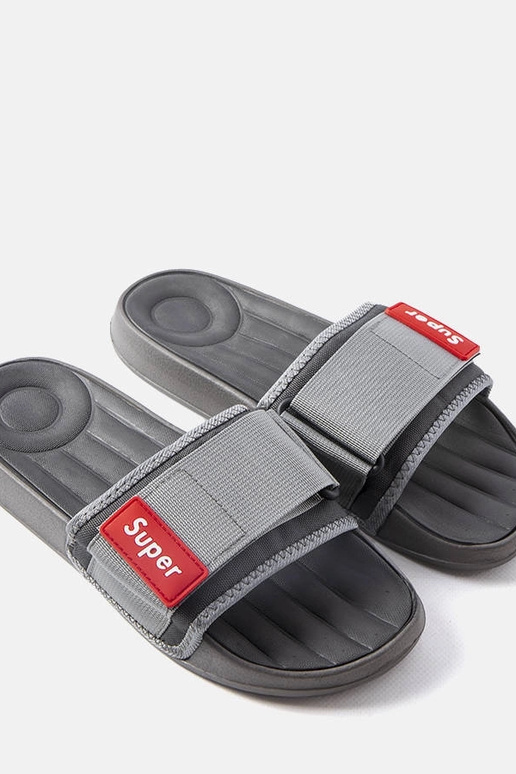 Chanclas ajustables con velcro en...