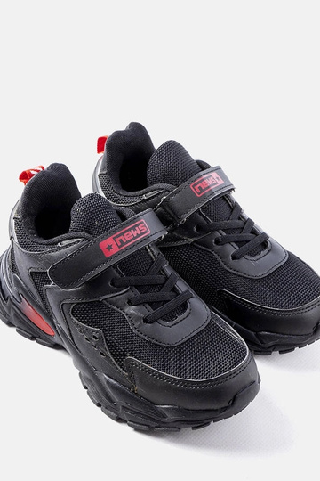 Zapatillas negras con velcro Ansel 2