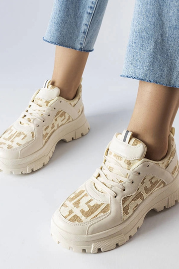 Zapatillas Brunswick beige...