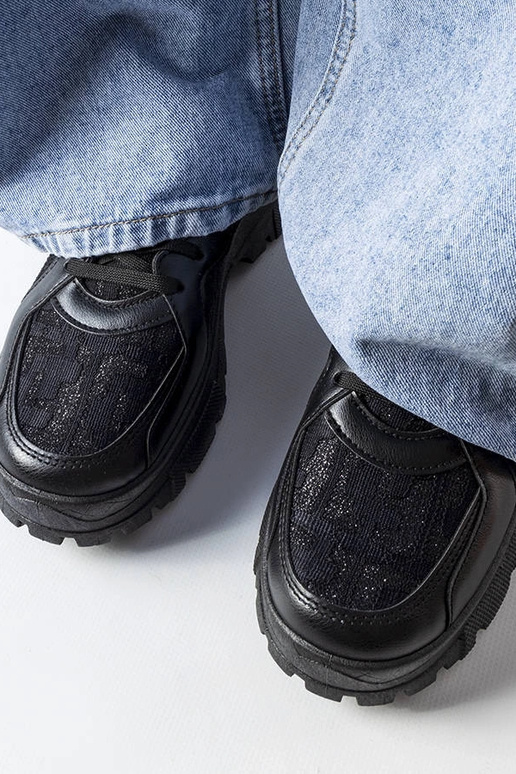 Zapatillas Brunswick negras con suela...