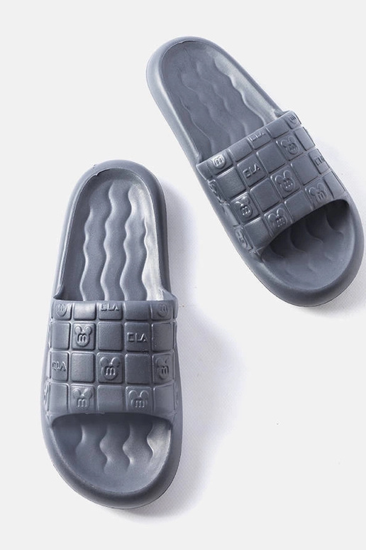 Zapatillas grises para hombre, "Boileau"