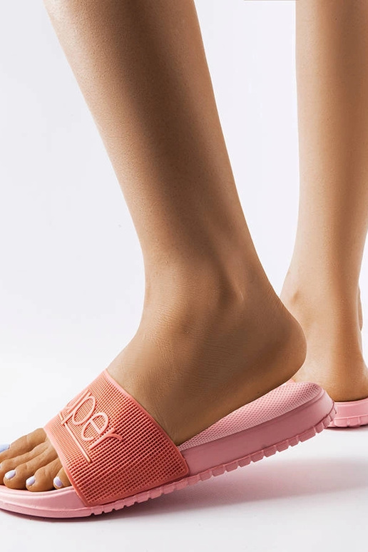 Chanclas de goma Azelio color rosa