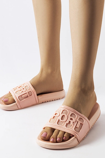 Chanclas de goma rosa Moiariello