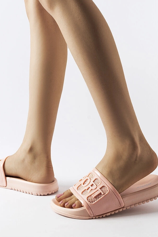 Chanclas de goma rosa Moiariello