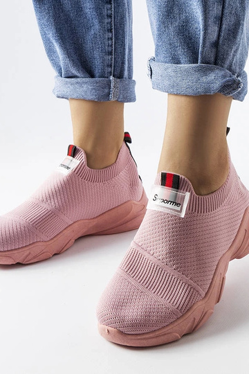 Zapatillas sin cordones Greco Pink para mujer