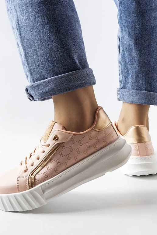 Zapatillas de plataforma rosas Giuseppe