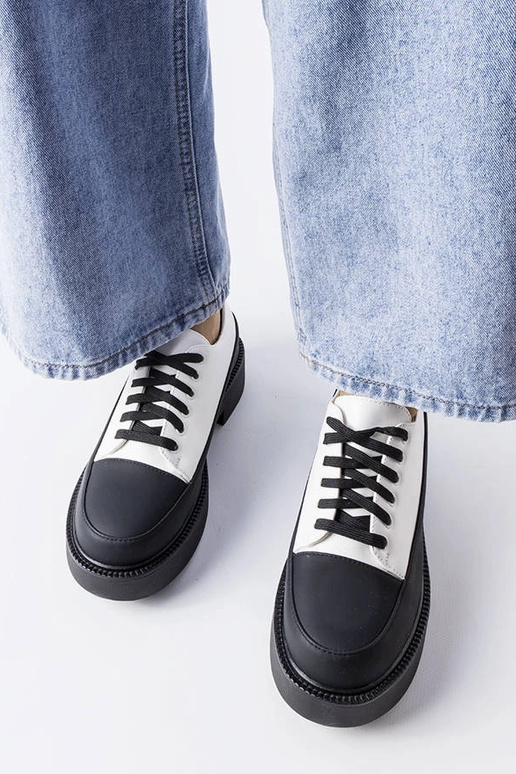 Zapatos planos blancos Merico