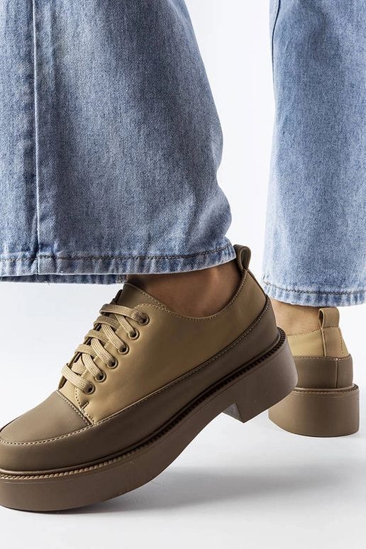 Zapatos planos marrones Merico