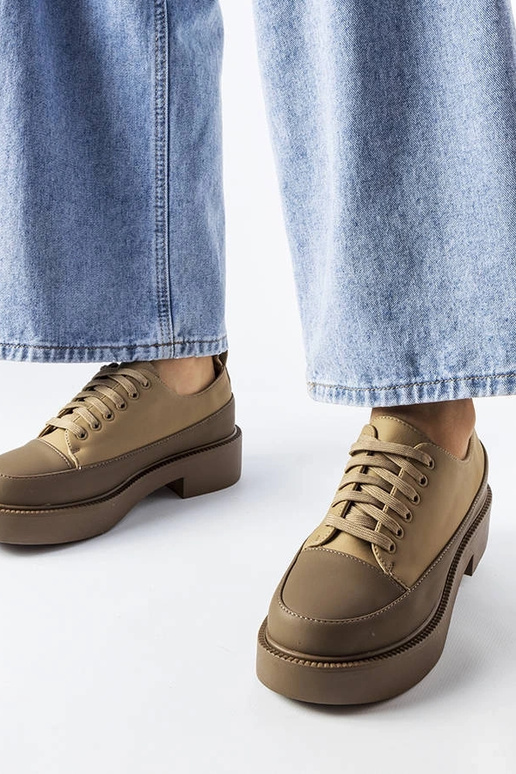 Zapatos planos marrones Merico