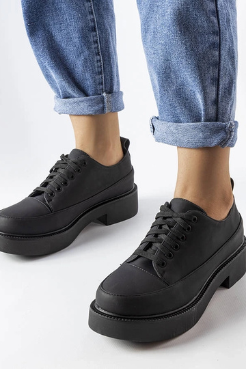 Zapatos planos negros Merico