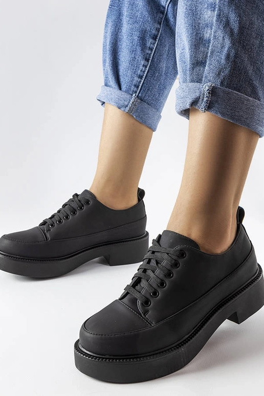 Zapatos planos negros Merico