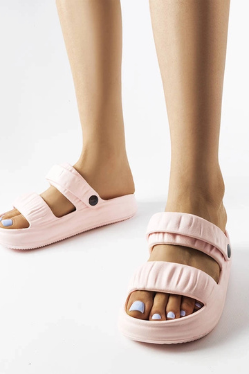 Chanclas de espuma rosa Griffin