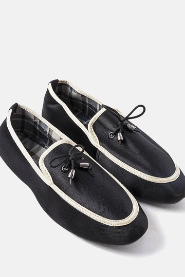 Mocasines negros Capon para hombre 2