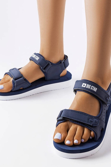 Sandalias de espuma azul marino Big Star LL274792 2