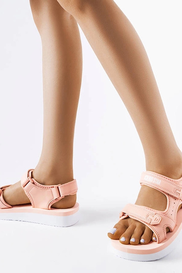 Sandalias de espuma rosa...