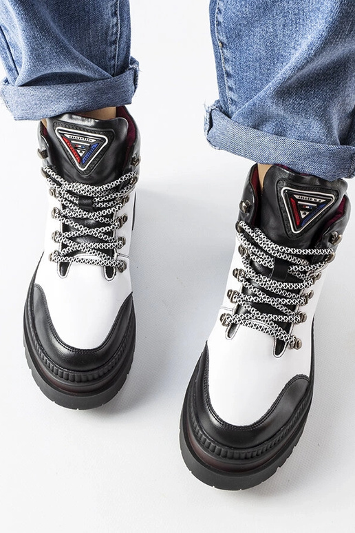 Botas aislantes Solofra en blanco y...