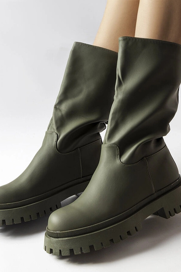 Botas de caña alta mate... 2