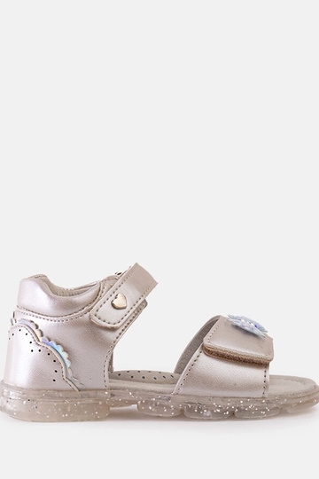 Sandalias infantiles Bousquet plateadas