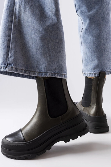 Botines de plataforma...