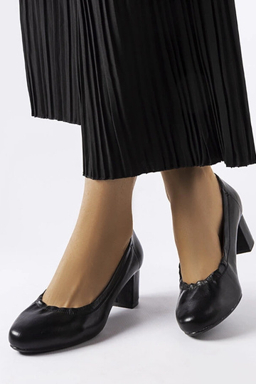 Zapatos de salón Ploufe negros con tacón de bloque 2