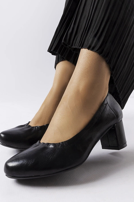 Zapatos de salón Ploufe negros con... Zapatos de salón Ploufe negros con...