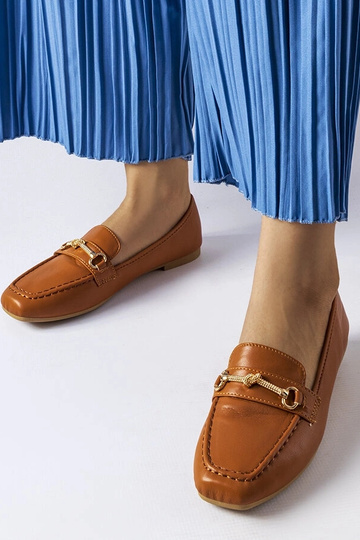 Mocasines elegantes Docherty de color marrón 2