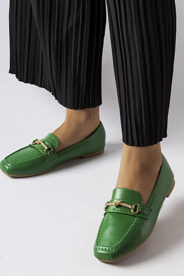 Mocasines elegantes Docherty de color verde