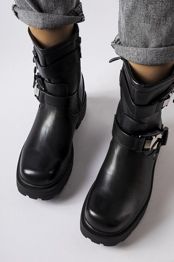 Botas negras gruesas Enrico 2
