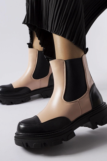 Botines negros-rosas sin... 2