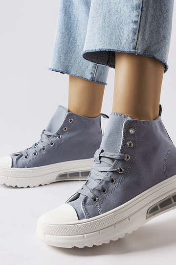 Zapatillas altas de color...