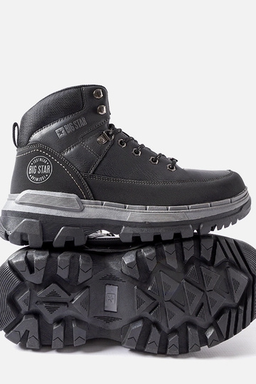 Botas negras de hombre Big...