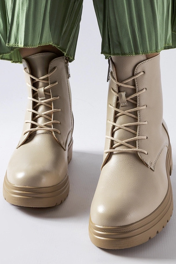 Botas de trekking de invierno color arena "Vinceza" 2