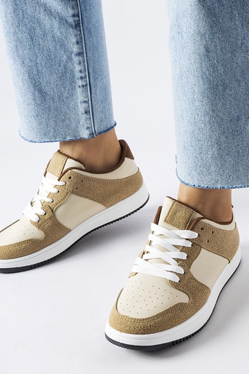 Zapatillas beige Jacqueline 2