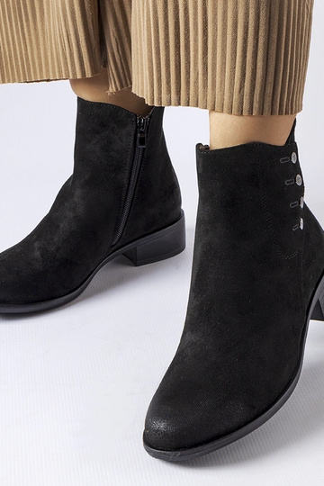 Botines planos Decorah negros