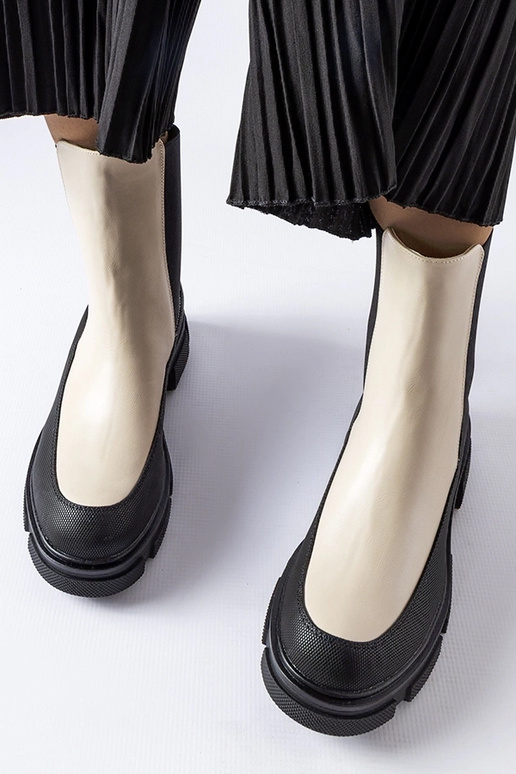 Botines Faisal sin cordones en color...