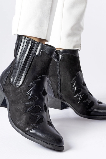 Botas vaqueras negras con... 2