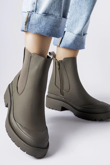 Botines verdes de mujer Detis