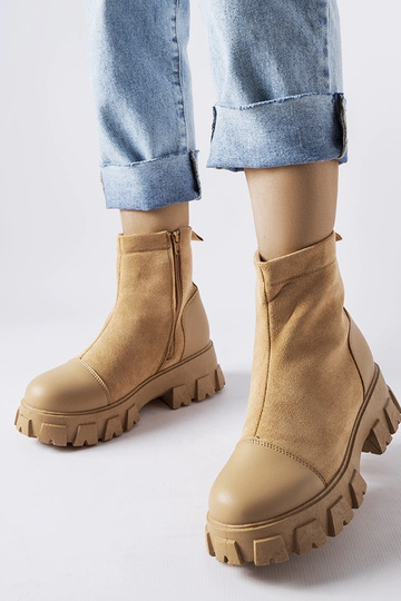 Botas de trabajo de ante...