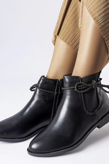 Botines clásicos negros con... 2