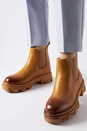 Botines gruesos sin...