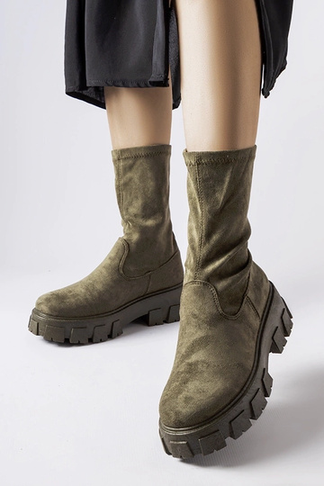 Botas estilo calcetín de...