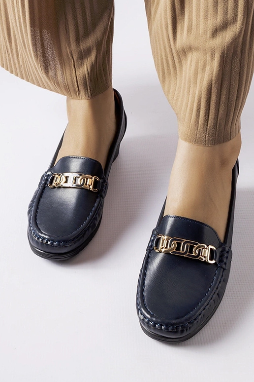 Mocasines con cuña y hebilla Lerino...