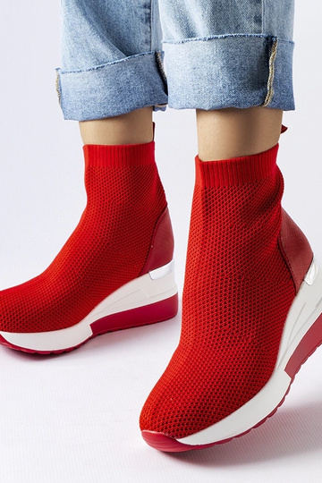 Zapatillas de cuña de...