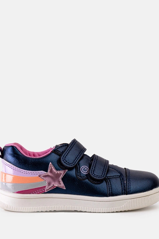 Zapatillas de velcro azules para...