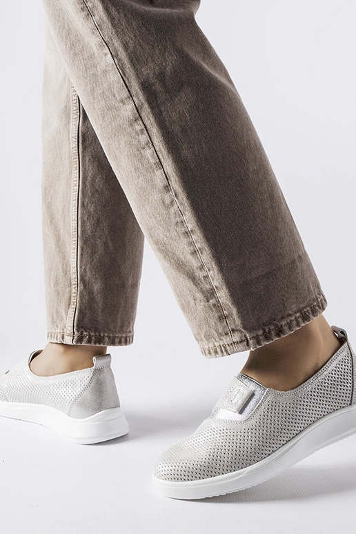 Zapatillas deportivas de piel...