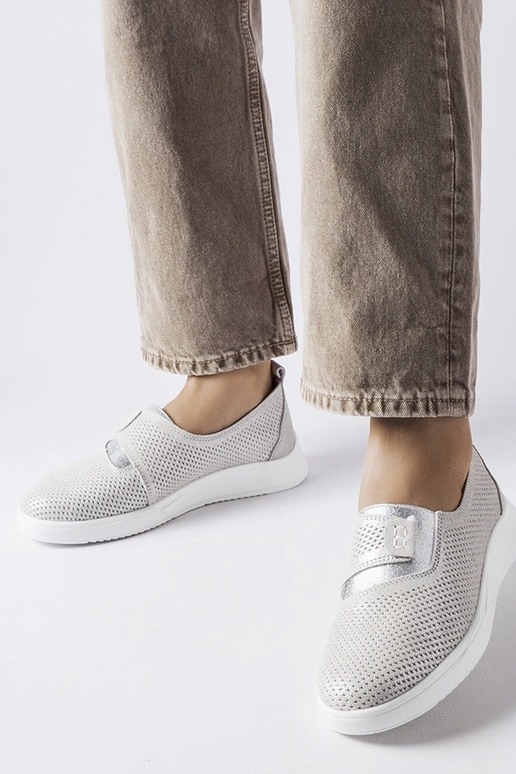 Zapatillas deportivas de piel...